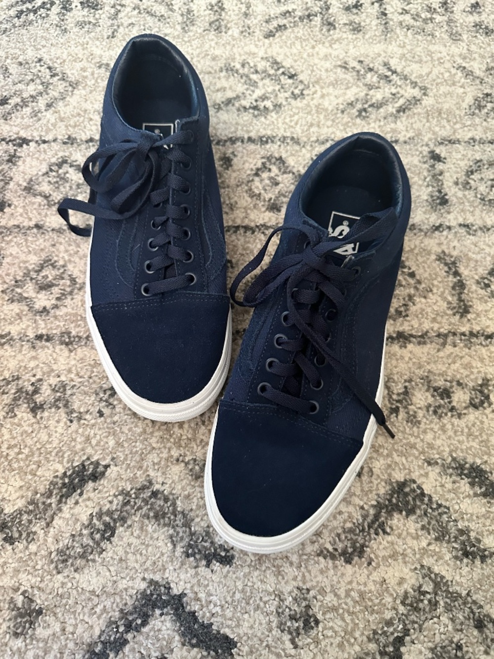 Vans Navy Blue Unisex Old Skool Sneakers - Women’s 11/Men’s 9.5